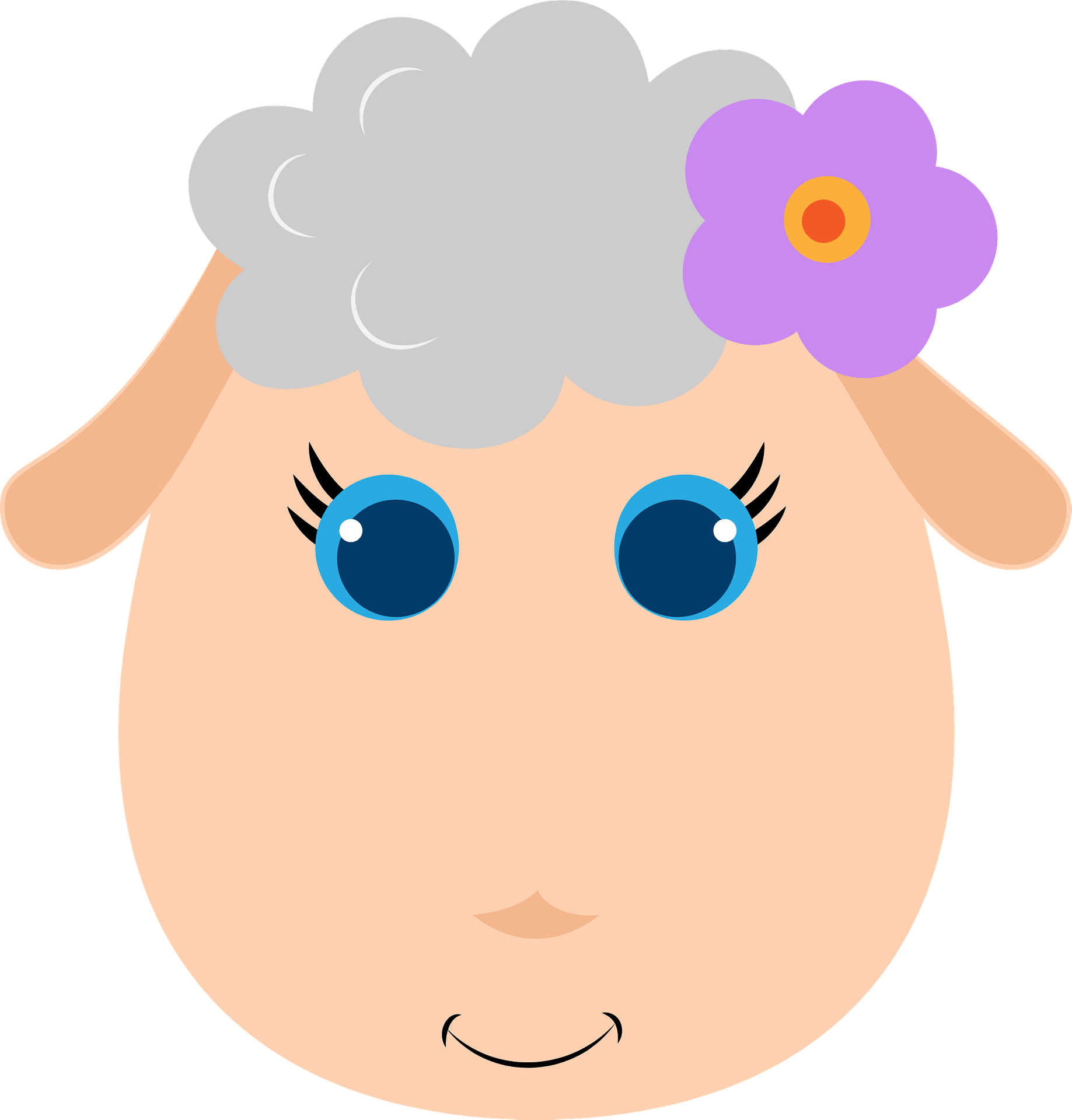Free Printable Sheep Face Template Free Printable Sheep Face Template