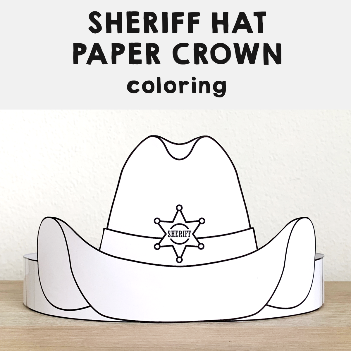 Free Printable Sheriff Template Free Printable Sheriff Template
