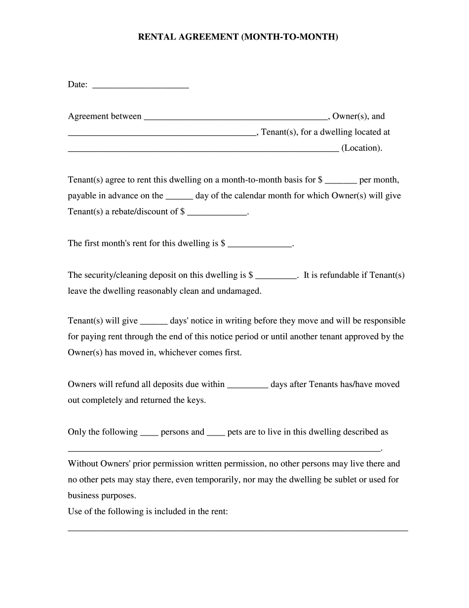 Simple Tenancy Agreement Sample Fill Online Printable Fillable Blank Simple Tenancy Agreement Sample Fill Online Printable Fillable Blank