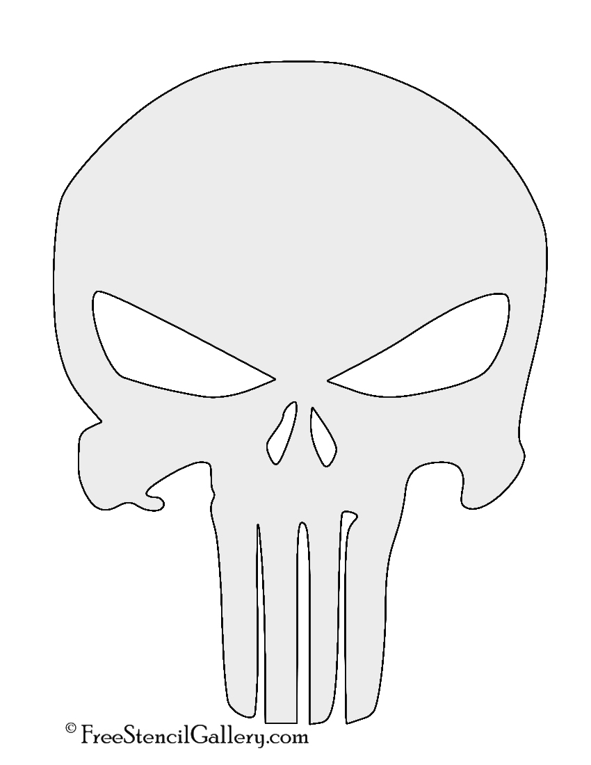 Free Printable Skull And Crossbones Template