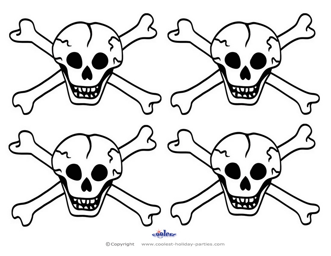 Small Printable Skull Coolest Free Printables