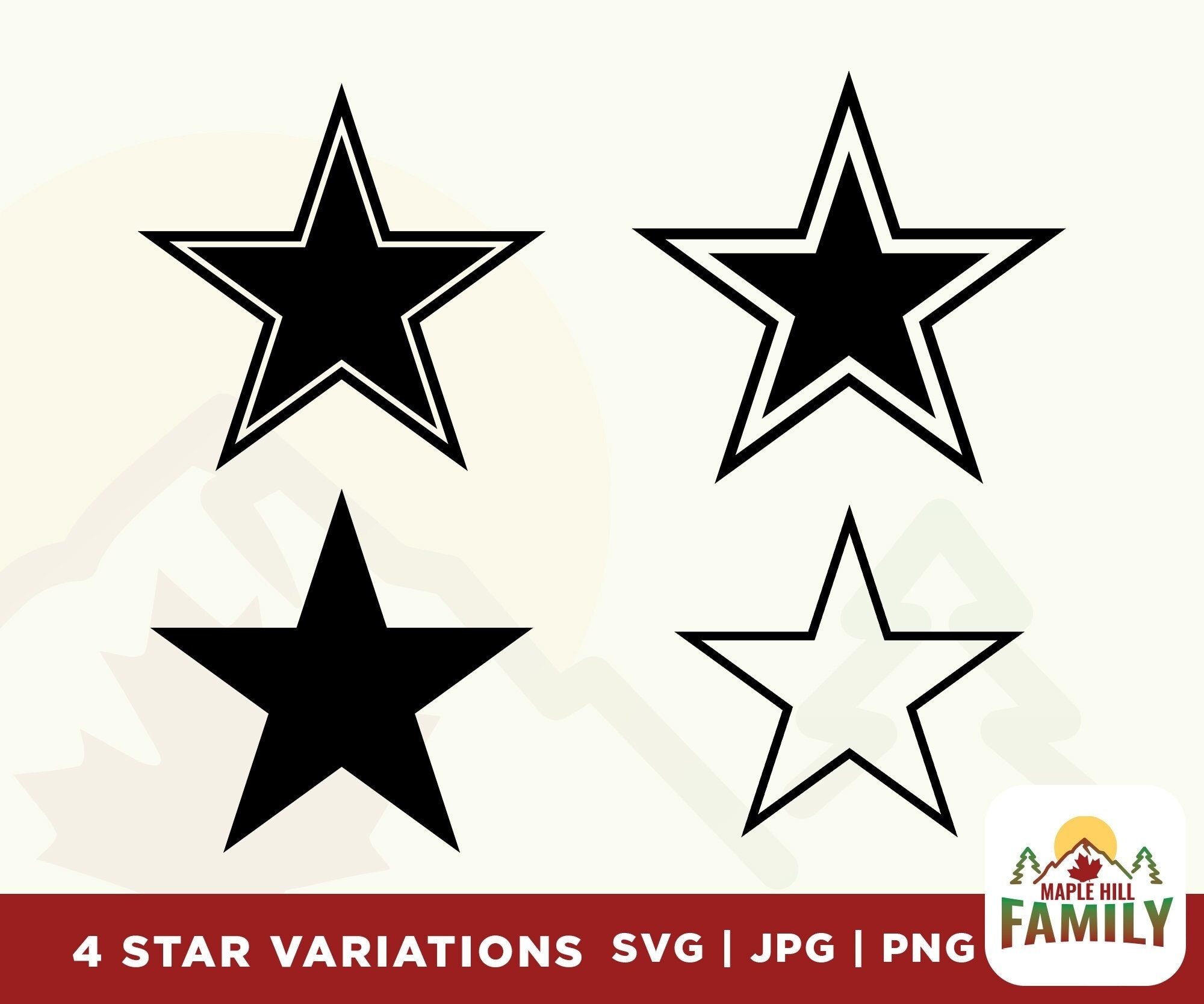 Free Printable Primitive Star Template