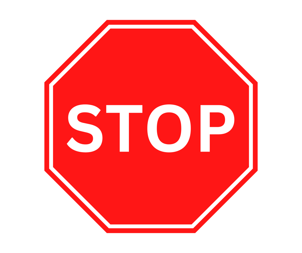 Free Printable Mini Stop Sign Template