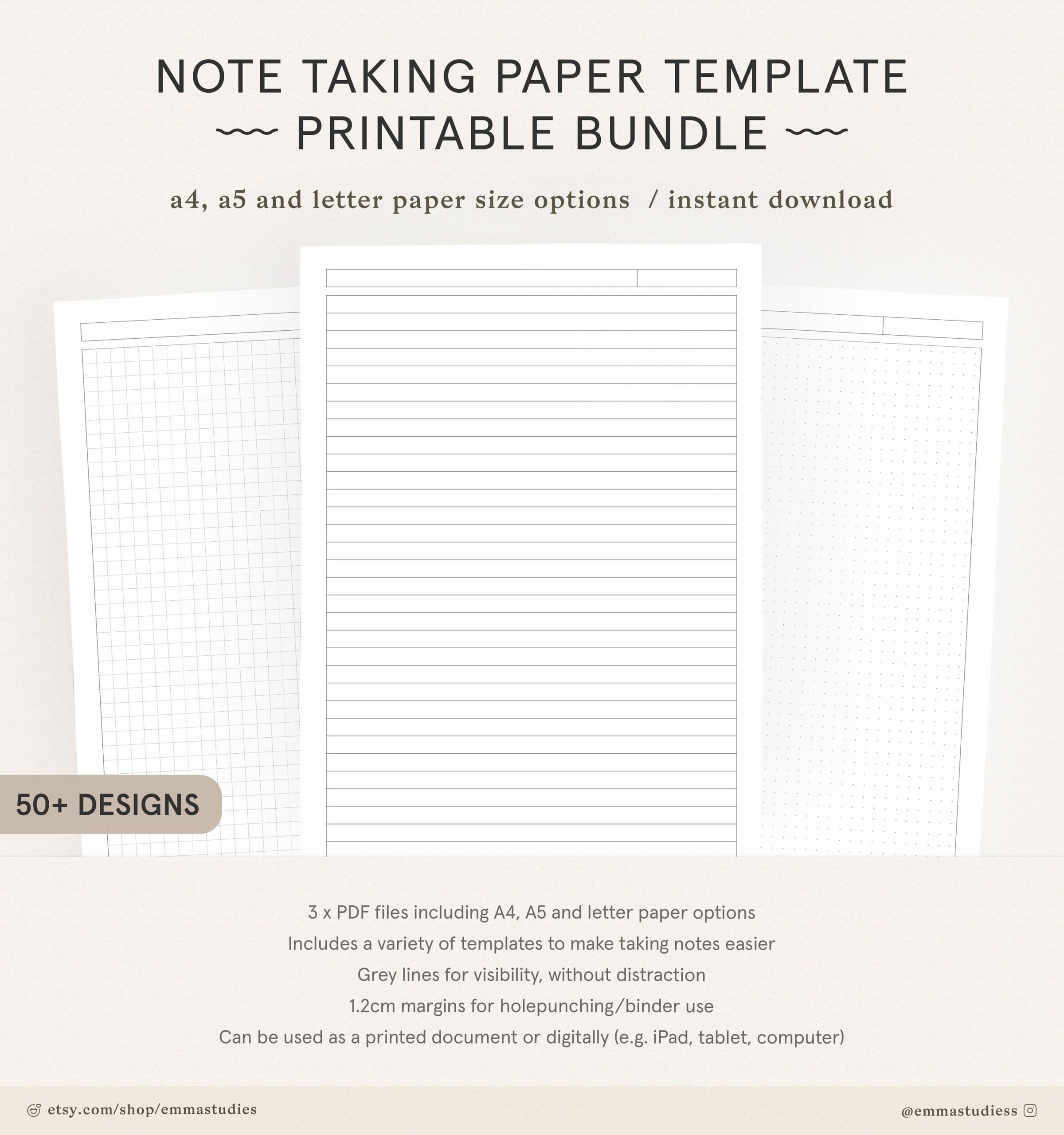 Free Printable Note Taking Template Pdf Free Printable Note Taking Template Pdf