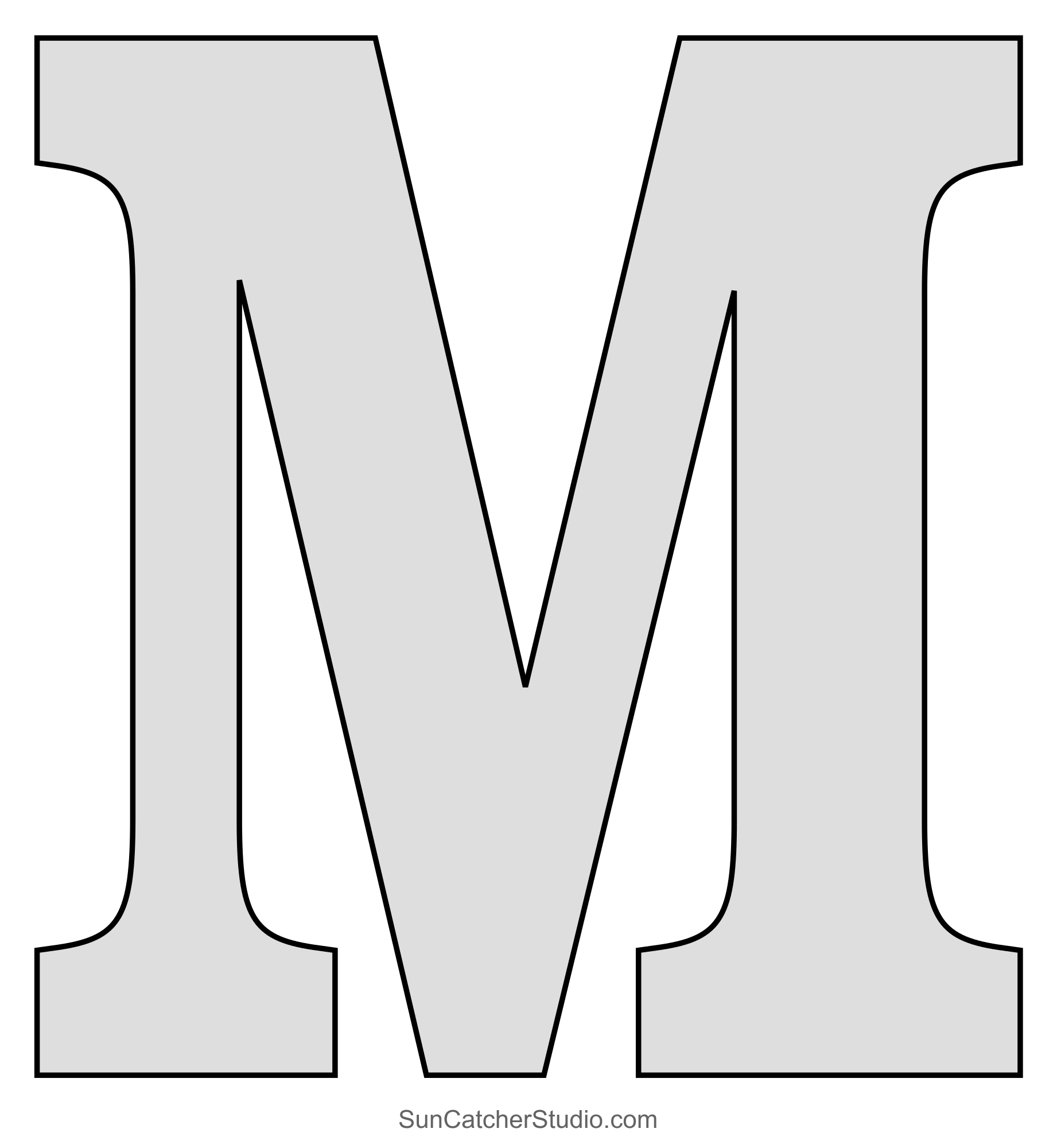 Tall Block Serif Printable Letter Stencils Numbers And Alphabet Free Printables Monograms Design Tools Patterns U0026 DIY Projects Tall Block Serif Printable Letter Stencils Numbers And Alphabet Free Printables Monograms Design Tools Patterns U0026 DIY Projects