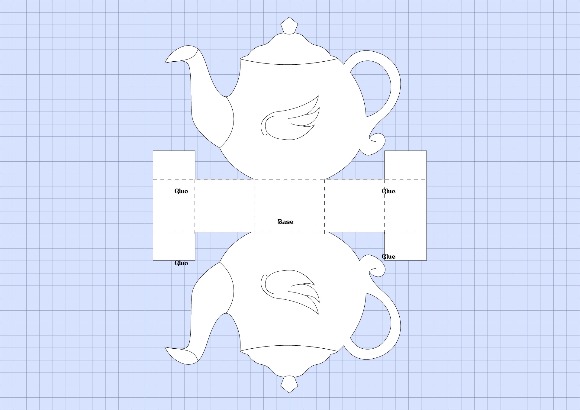 Tea Cup Template Free 10 Free PDF Printables Printablee
