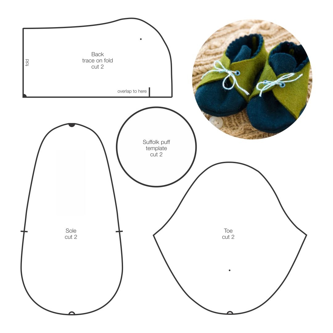 Template Baby Booties 10 Free PDF Printables Printablee Template Baby Booties 10 Free PDF Printables Printablee