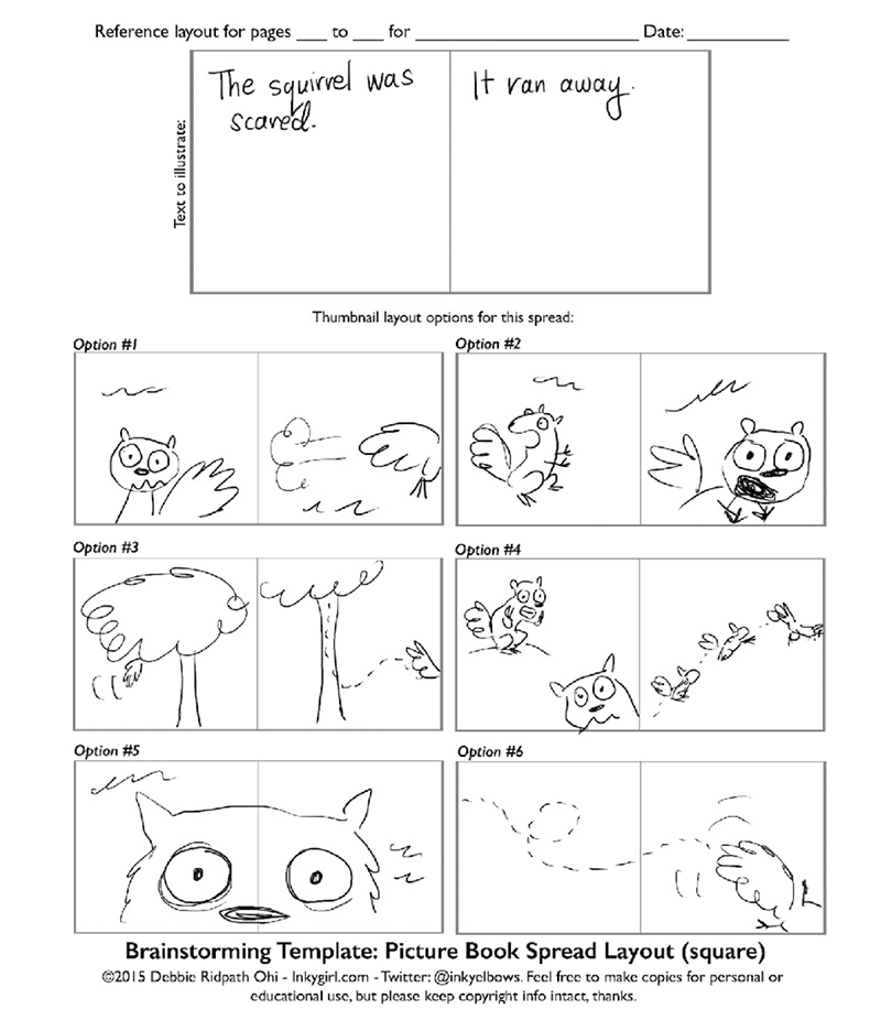Free Printable Kids Book Template