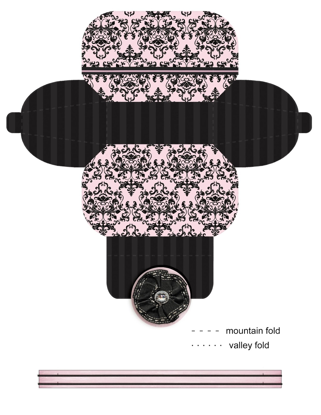 Free Printable Paper Handbag Templates