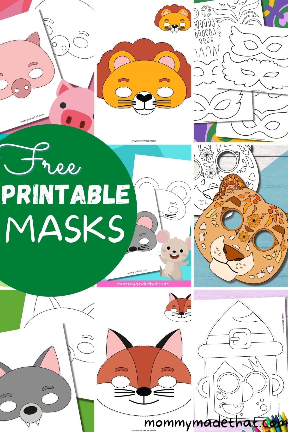 Tons Of The Best Free Printable Masks Grab Them All Tons Of The Best Free Printable Masks Grab Them All