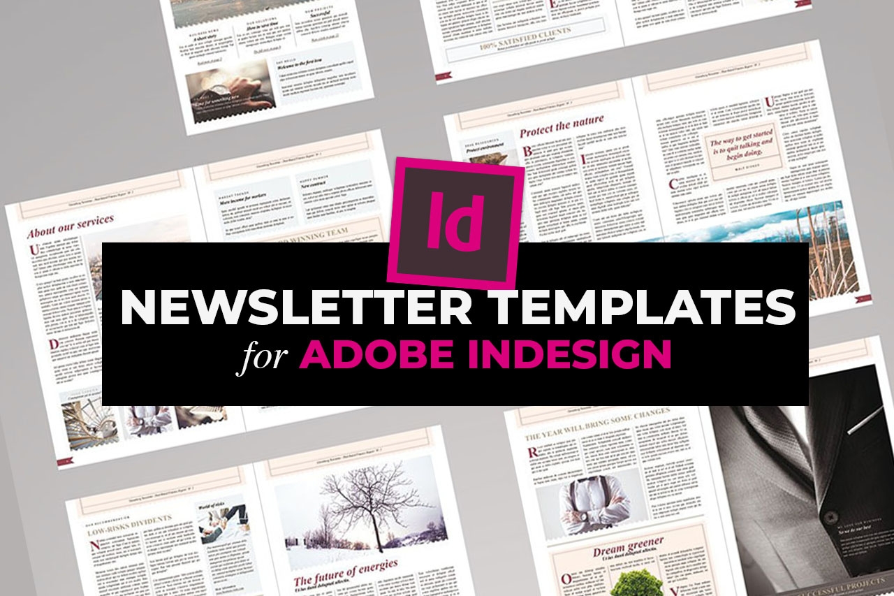 Top 50 InDesign Newsletter Templates 2025 DesignerCandies