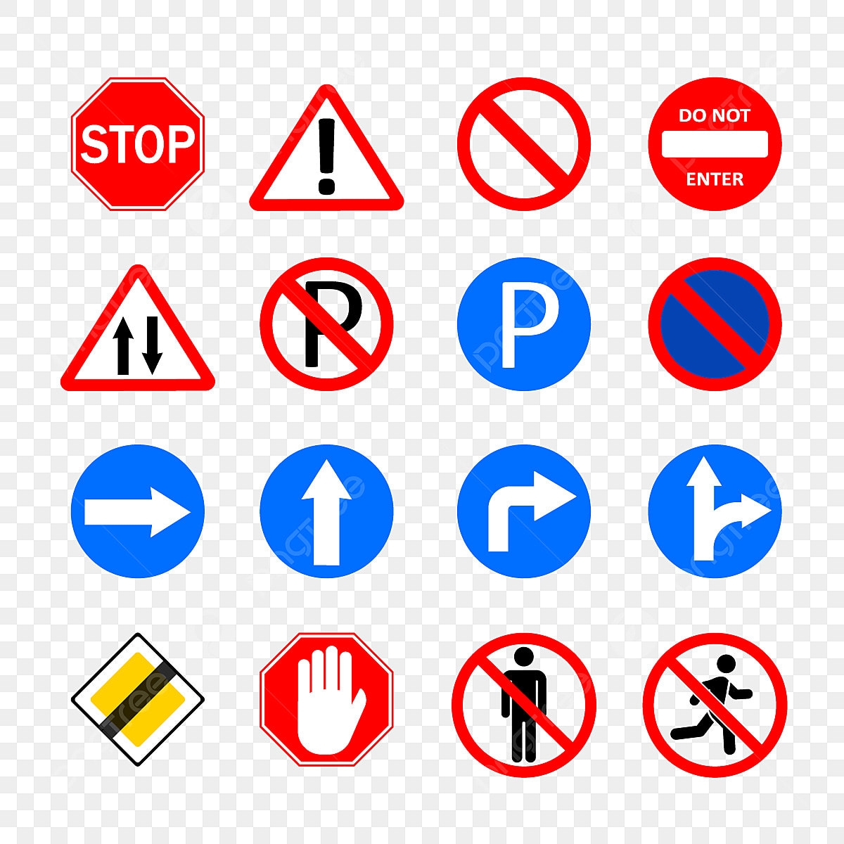 Traffic Sign Vector Hd PNG Images Traffic Signs Printable 