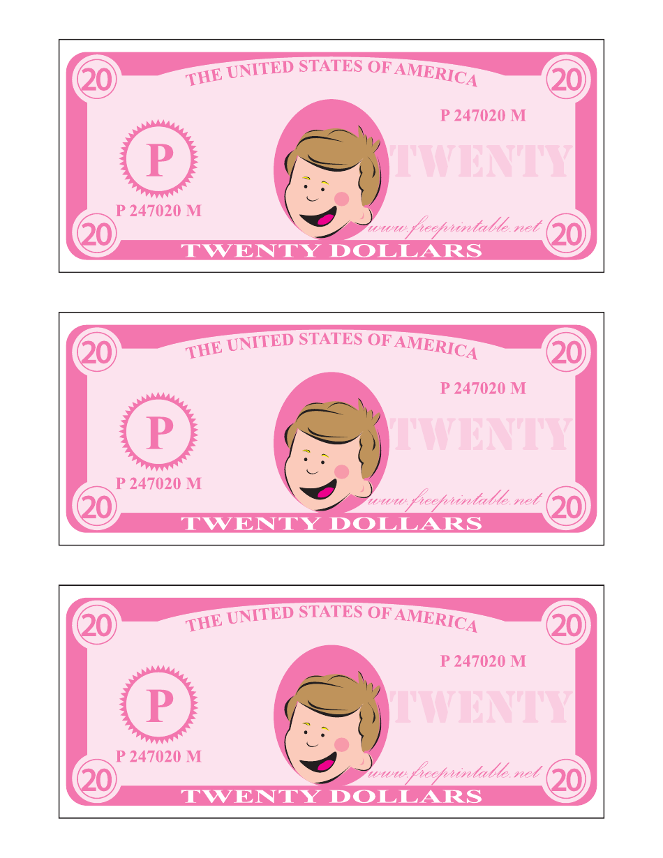 Free Printable Money Templates Free Printable Money Templates