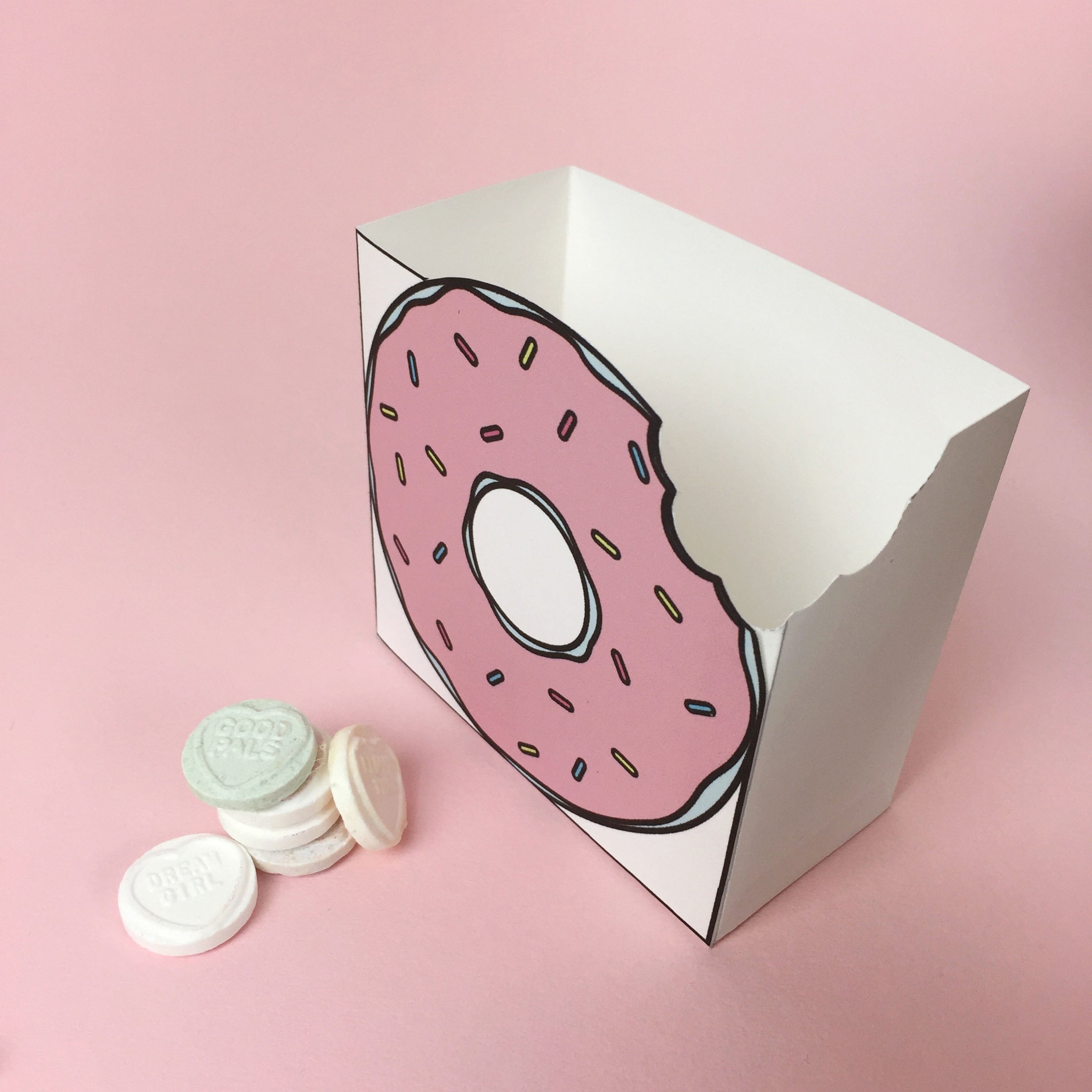 UNICORN And SWEETS DIY BOXES Free Printable Doodlemoo