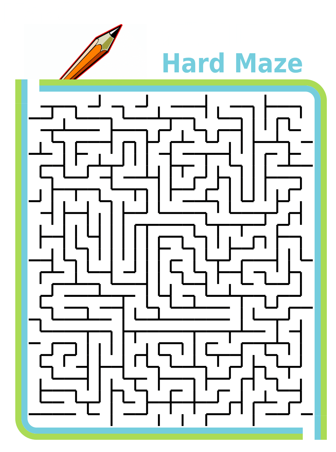 Free Printable Maze Templates