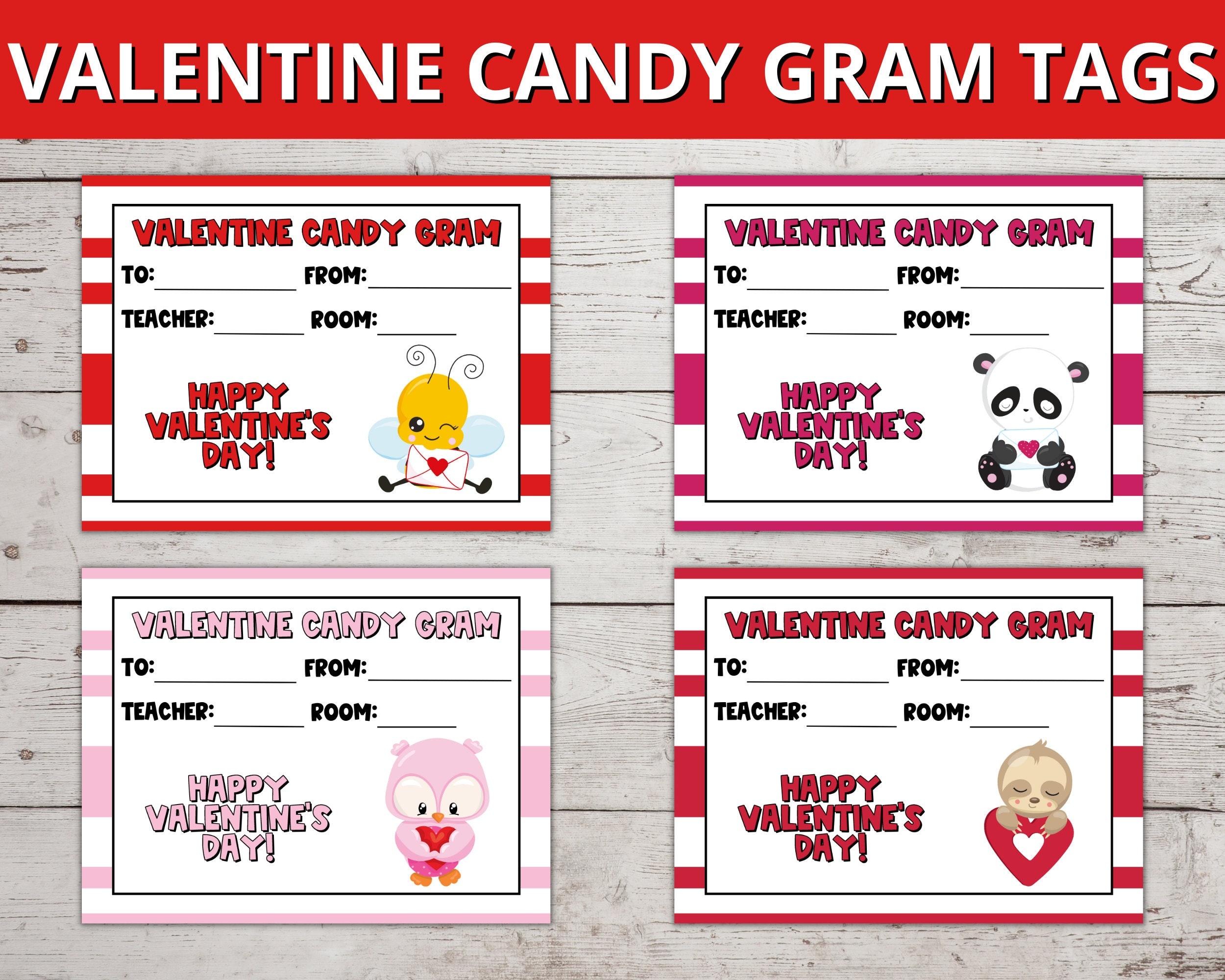 Free Printable Printable Valentine Gram Template
