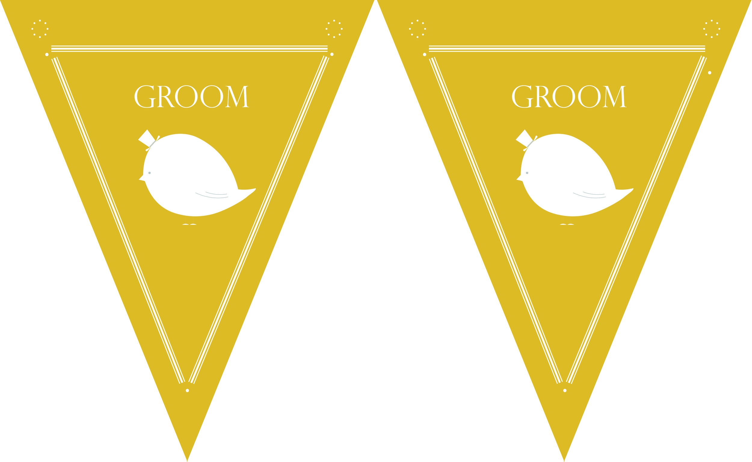 Free Printable Royal Wedding Bunting Template Free Printable Royal Wedding Bunting Template