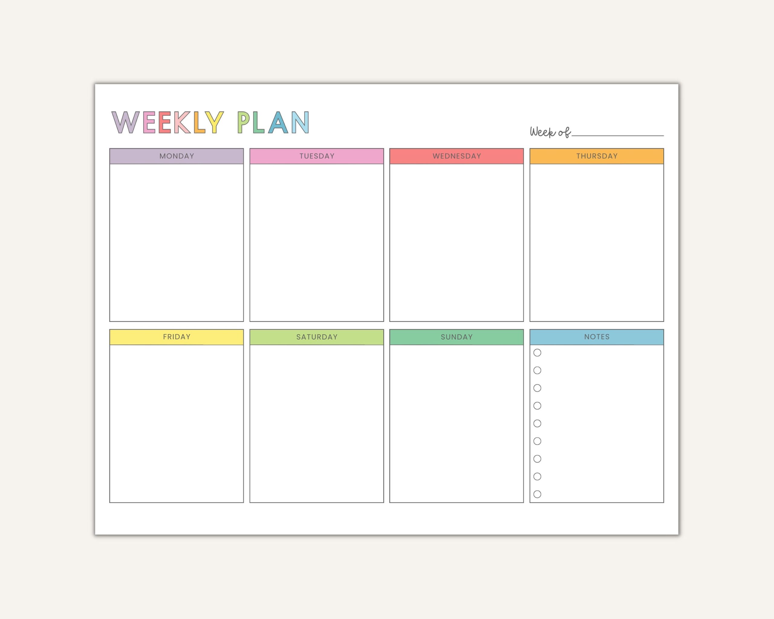 Weekly Planner Printable Weekly Schedule For Kids Family To Do List Schedule Template Teacher Homeschool Weekly Calendar For Fridge Etsy UK Weekly Planner Printable Weekly Schedule For Kids Family To Do List Schedule Template Teacher Homeschool Weekly Calendar For Fridge Etsy UK