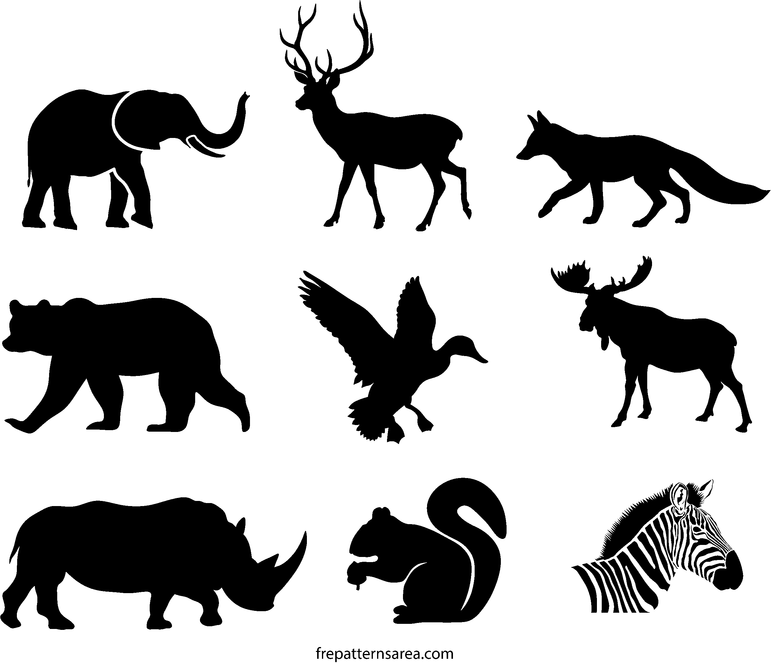 Free Printable Silhouette Templates Pdf