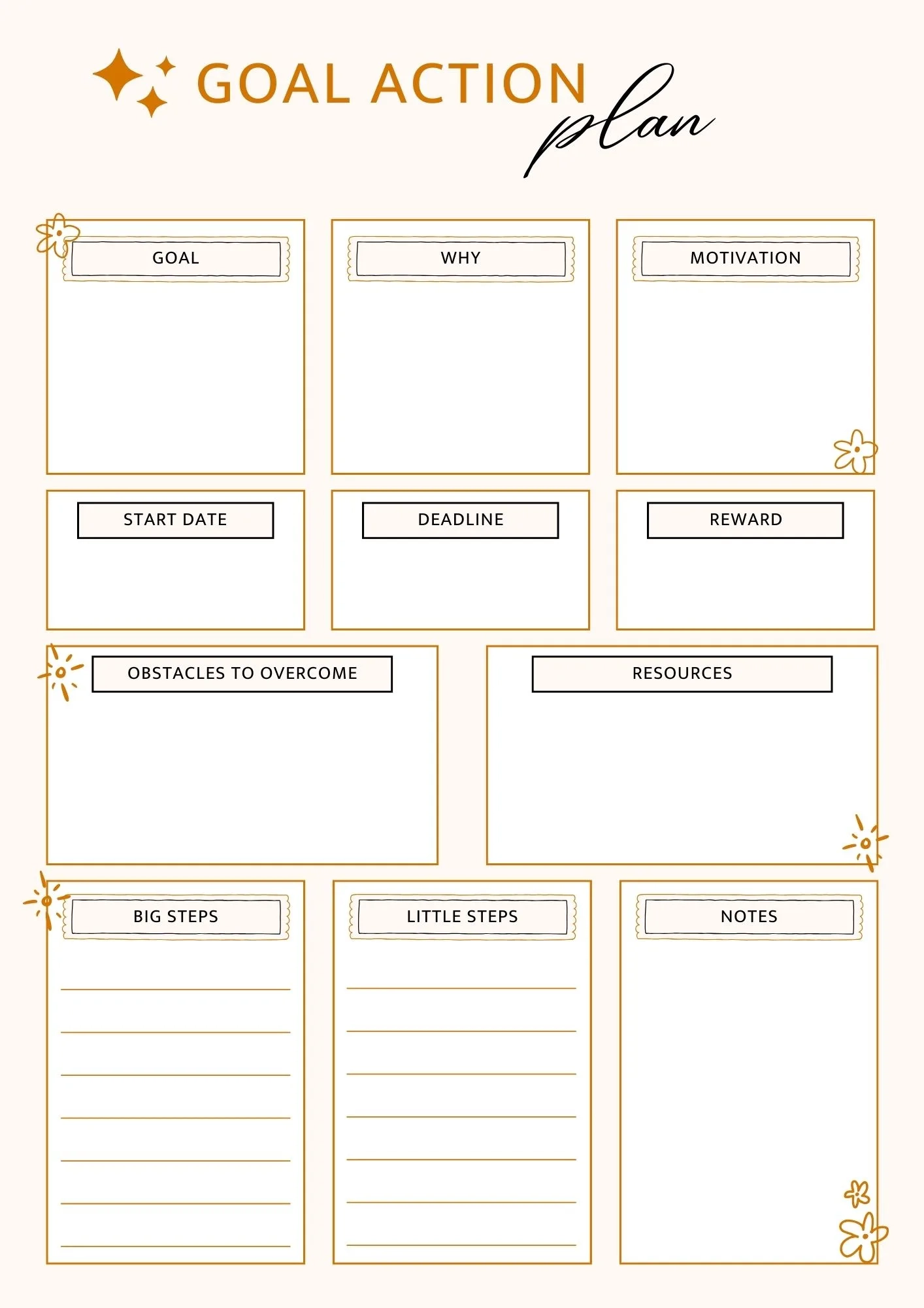 10 Free Printable Goal Setting Worksheets Parade
