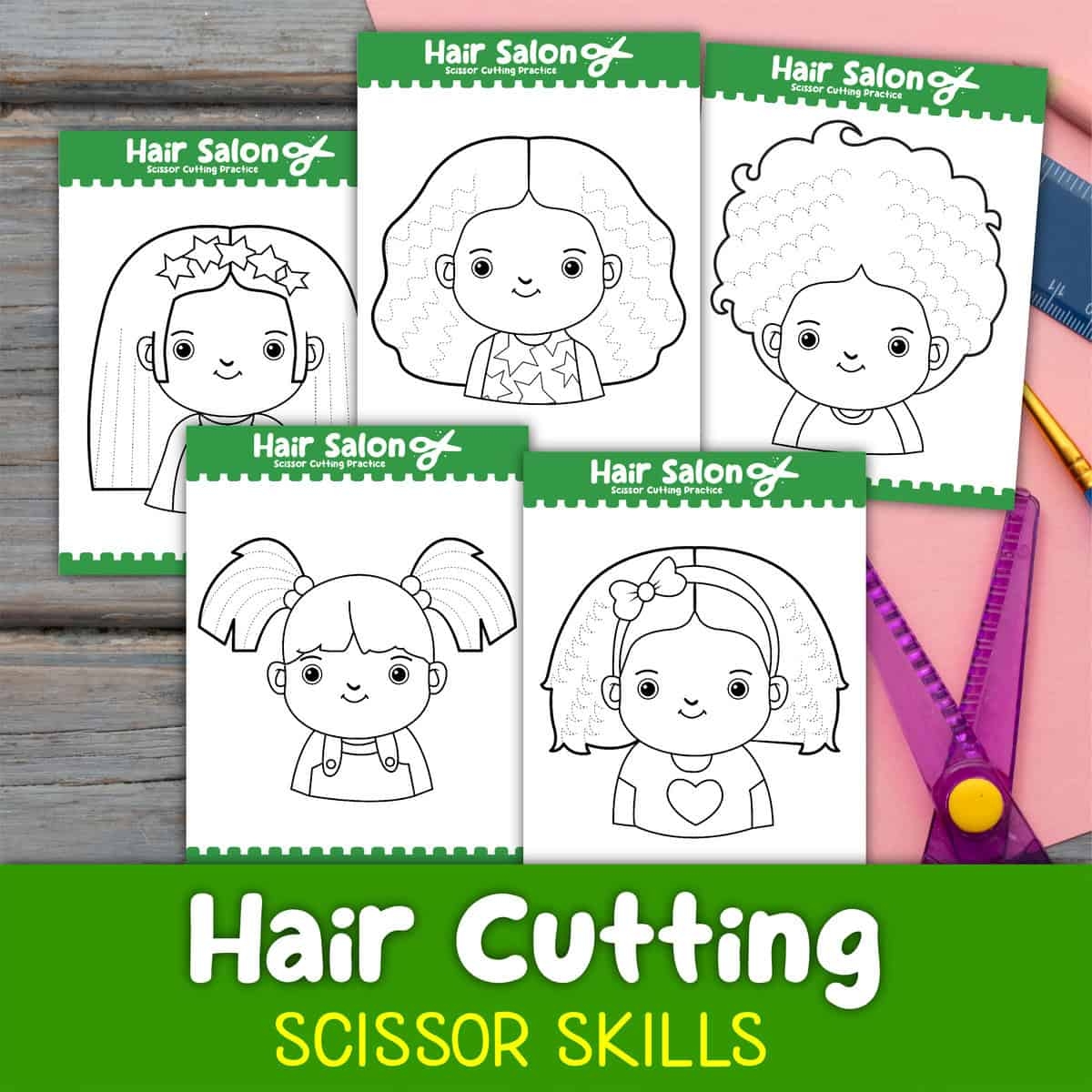 10 Free Scissors Skills Printables PDF 10 Free Scissors Skills Printables PDF