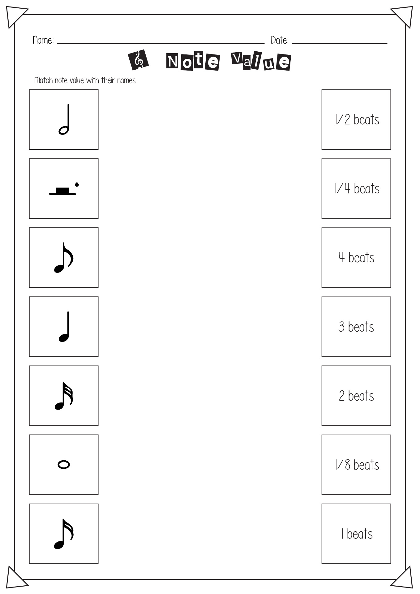 13 Music Notes Worksheets Free PDF At Worksheeto 13 Music Notes Worksheets Free PDF At Worksheeto