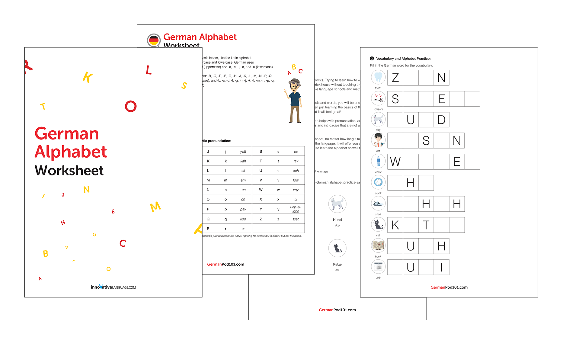 16 German Worksheets For Beginners PDF Printables