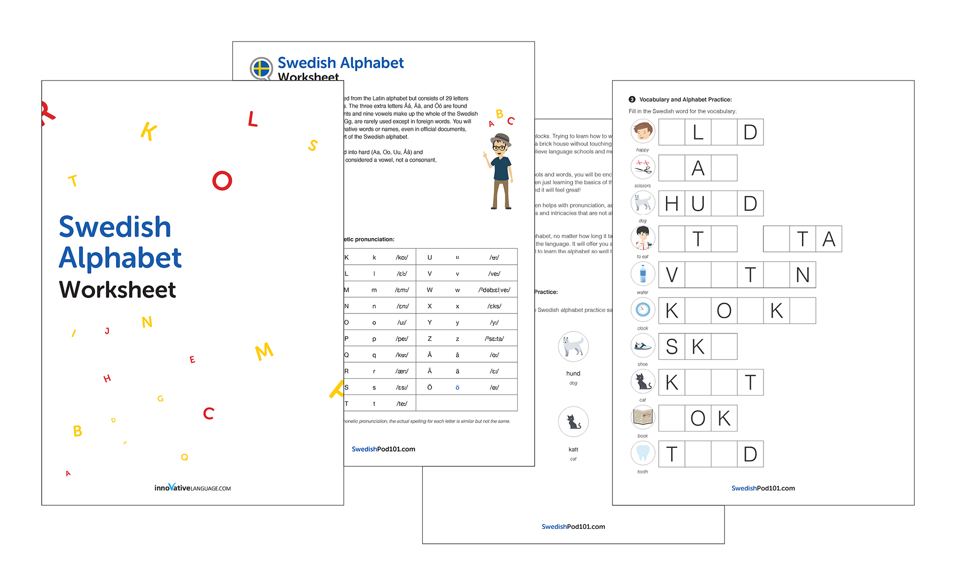 16 Swedish Worksheets For Beginners PDF Printables