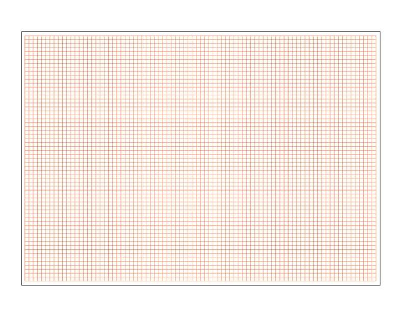 17 X 22 Graph Paper 1 4 SQ Red 25 Sheets Geyer Instructional Products