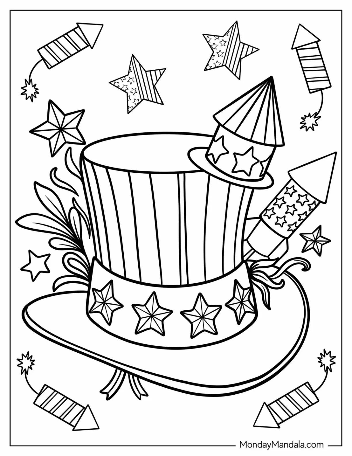 20 Memorial Day Coloring Pages Free PDF Printables 
