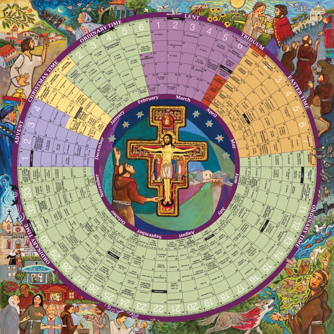 Catholic Liturgical Calendar 2026 Pdf Printable