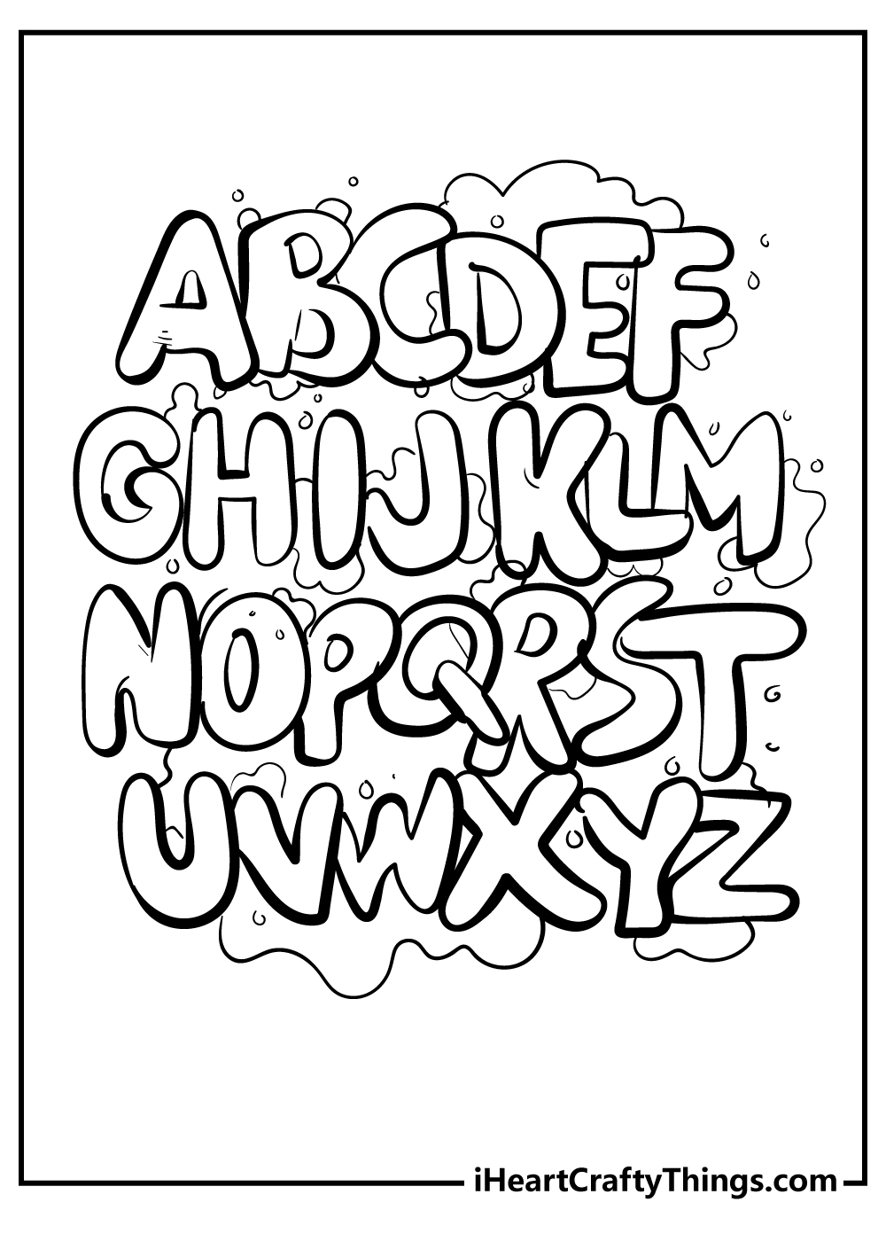 25 Alphabet Coloring Pages 100 Free Printables 