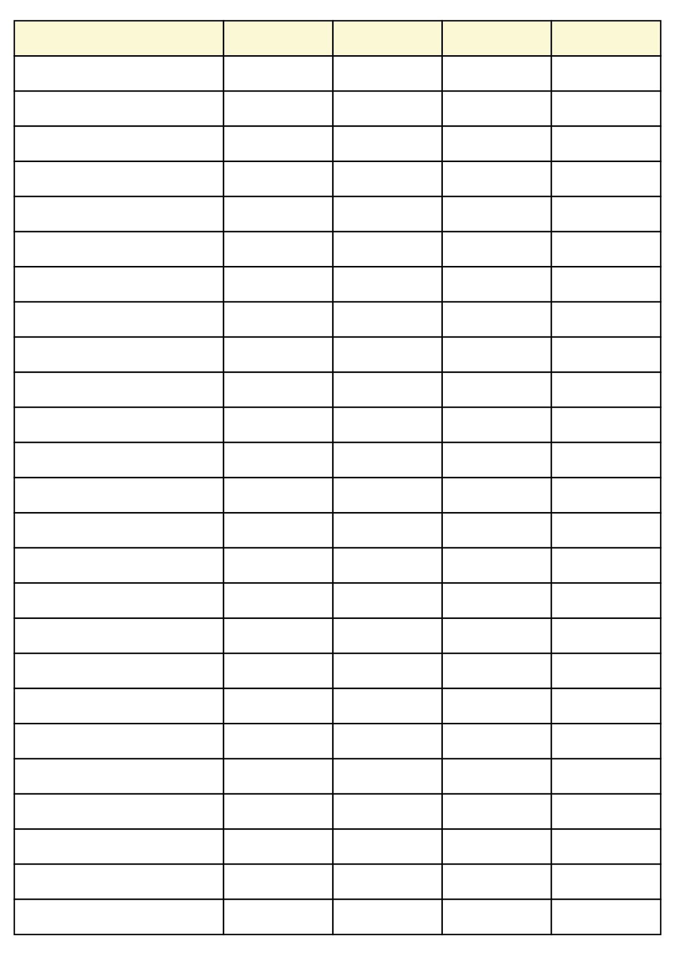 4 Column Paper 10 Free PDF Printables Printablee