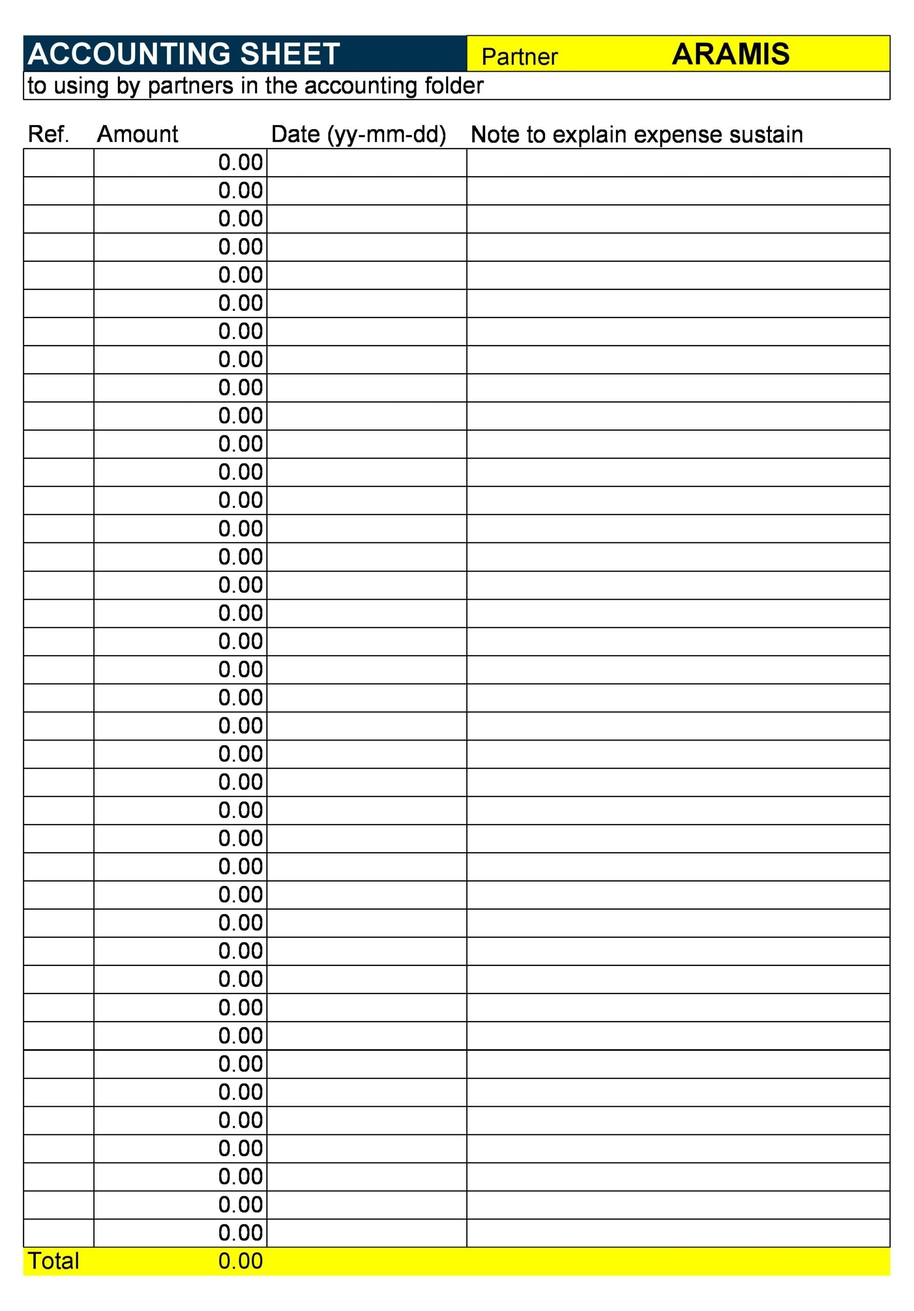 Free Printable Accounting Worksheets Free Printable Accounting Worksheets