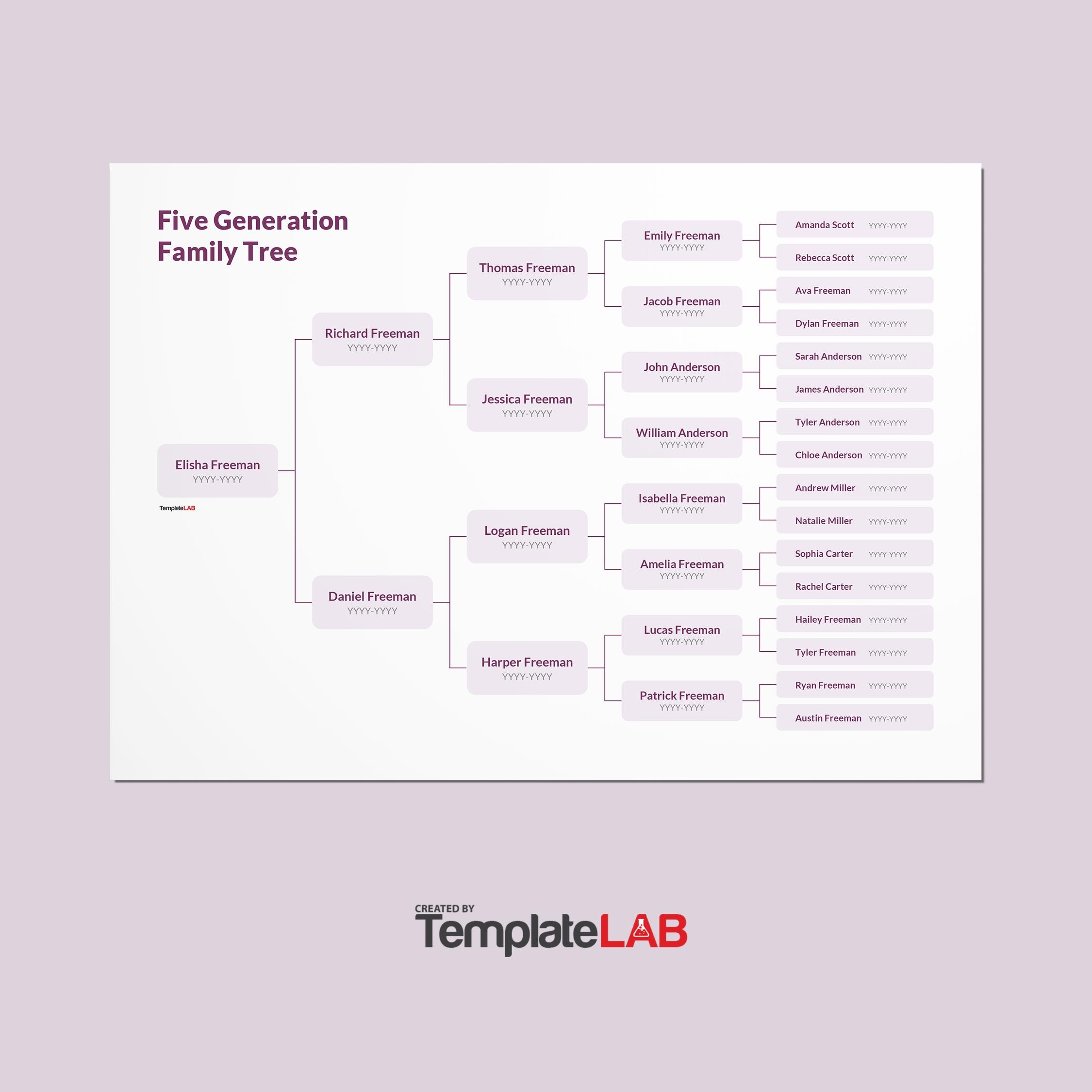 Family Tree Charts Free Printable Family Tree Charts Free Printable