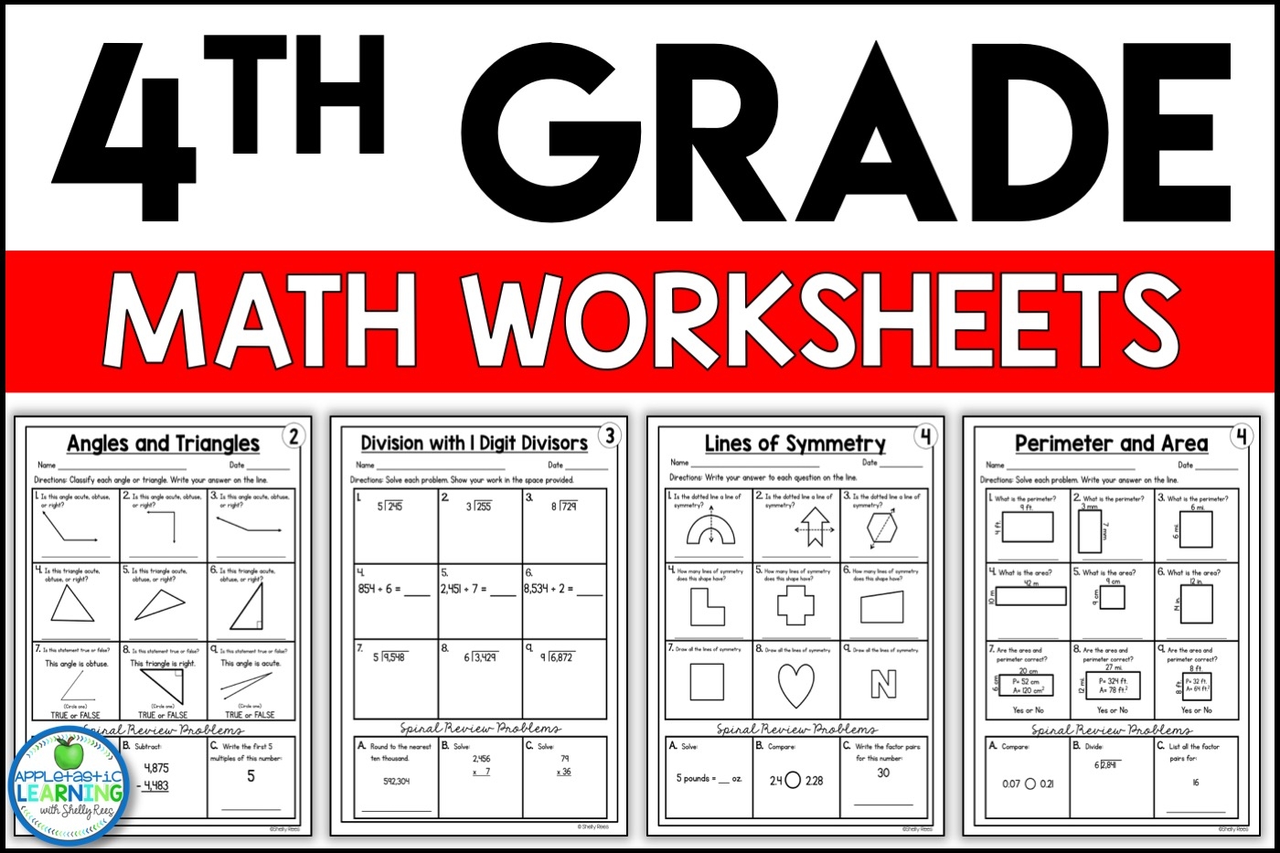 Free Printable Worksheets For 4th Graders