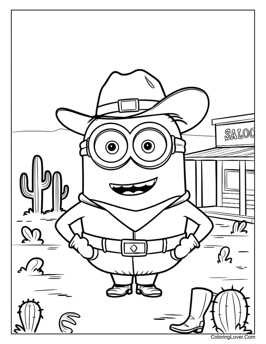 54 Minion Coloring Pages Free Printables For All Ages 