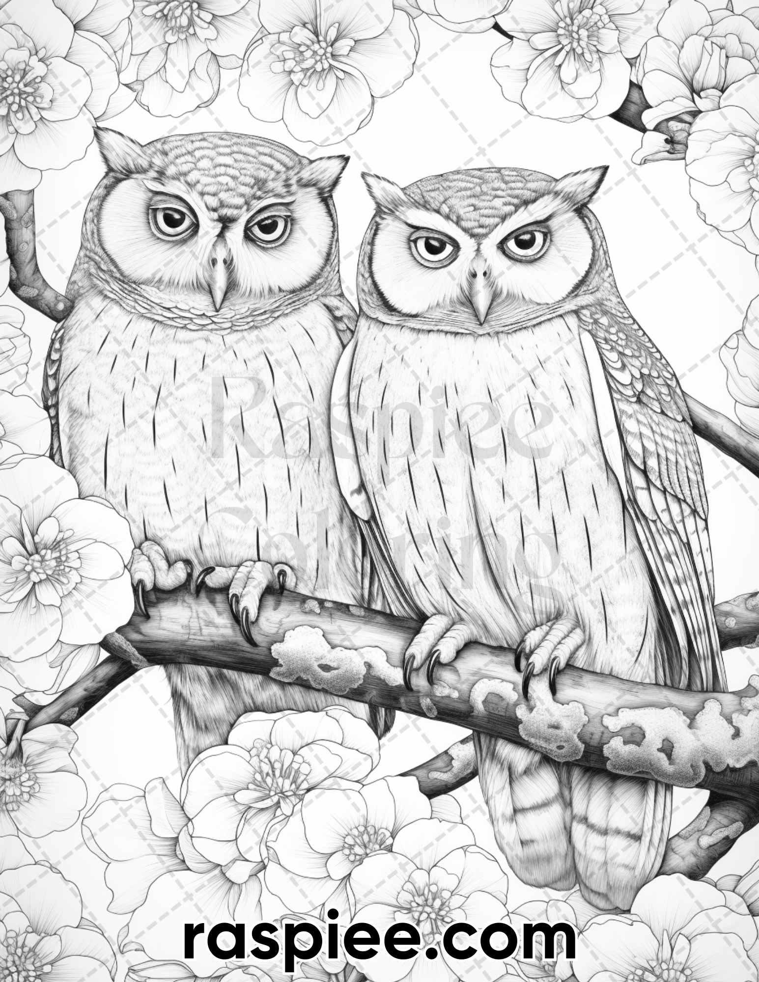 55 Enchanting Spring Animals Grayscale Adult Coloring Pages Printable RASPIEE 55 Enchanting Spring Animals Grayscale Adult Coloring Pages Printable RASPIEE