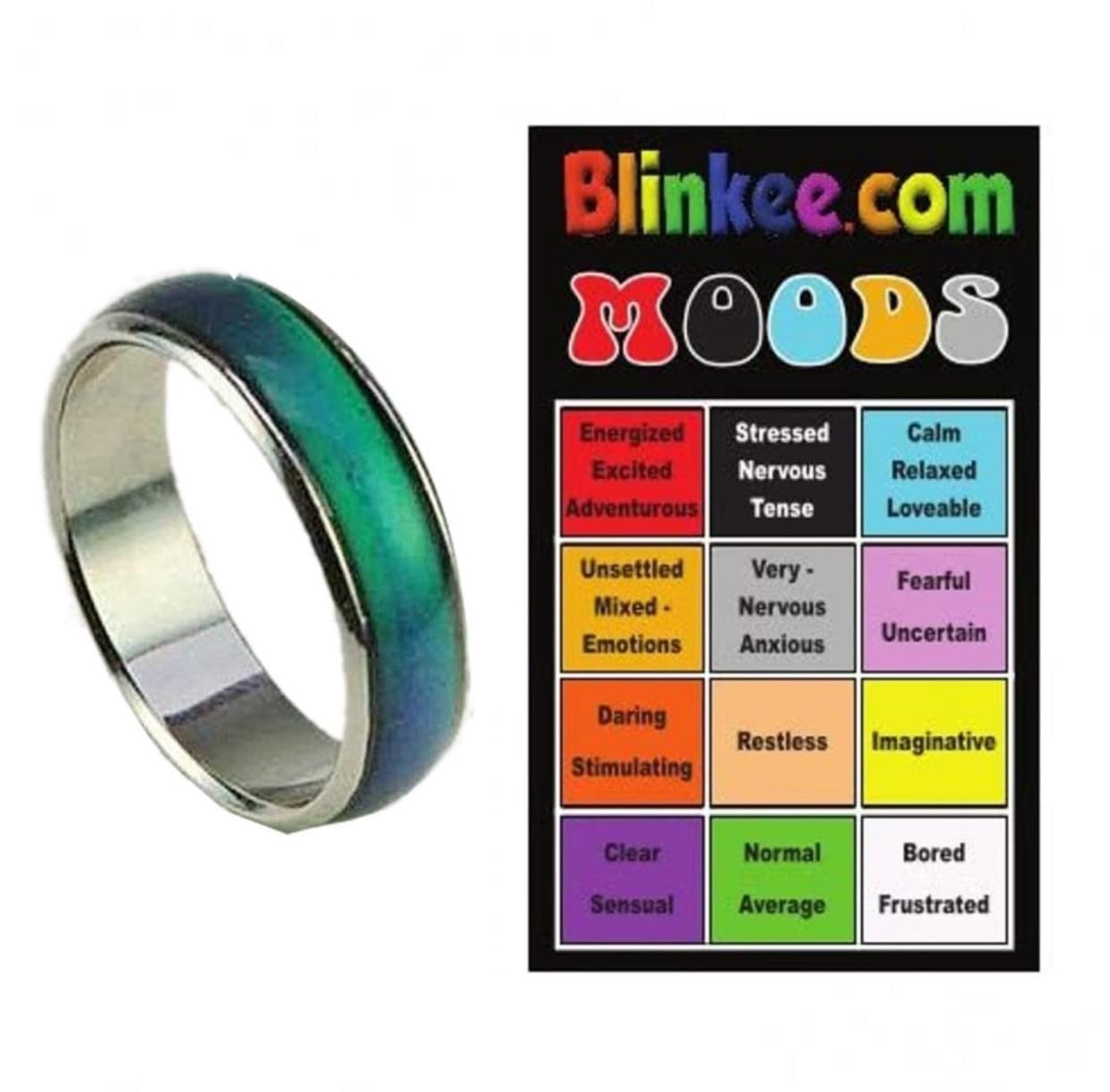 Free Printable Mood Ring Color Chart