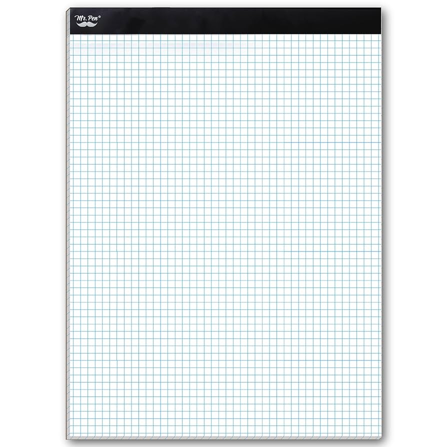 Amazon Mr Pen Graph Paper Grid Paper 4x4 4 Squares Per Inch 11 x8 5 55 Sheet Office Products