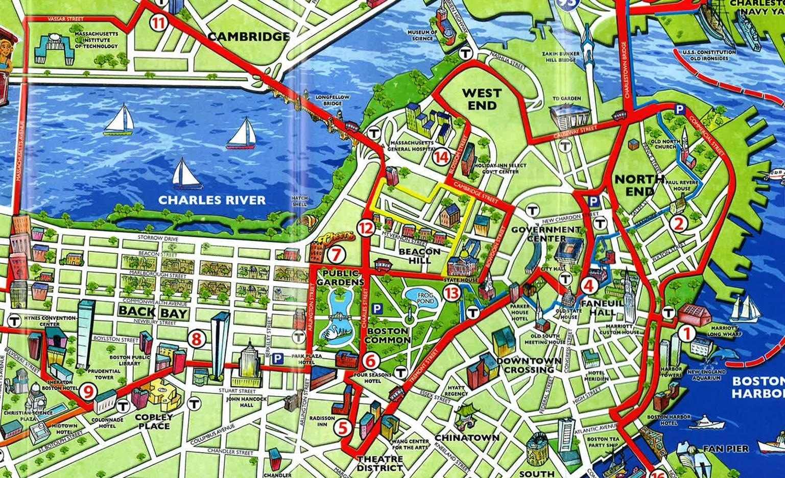 Boston Map Printable