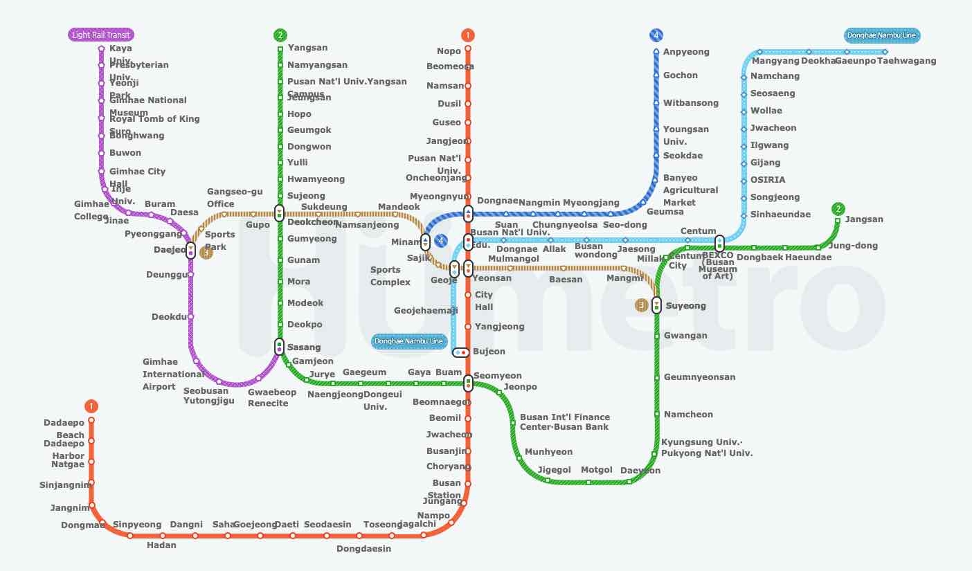 Printable Seoul Subway Map Printable Seoul Subway Map