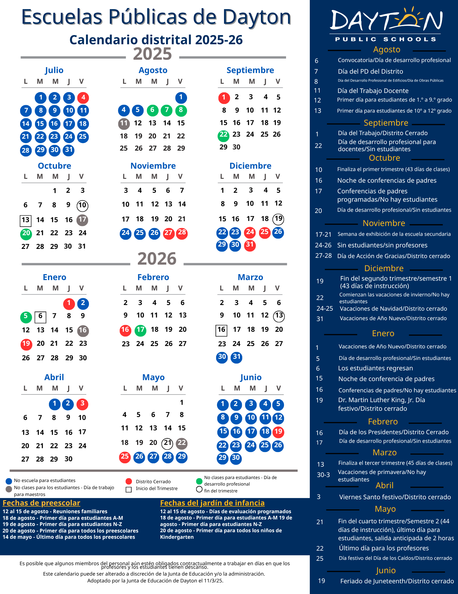 Adams 12 Calendar 25 26 Printable