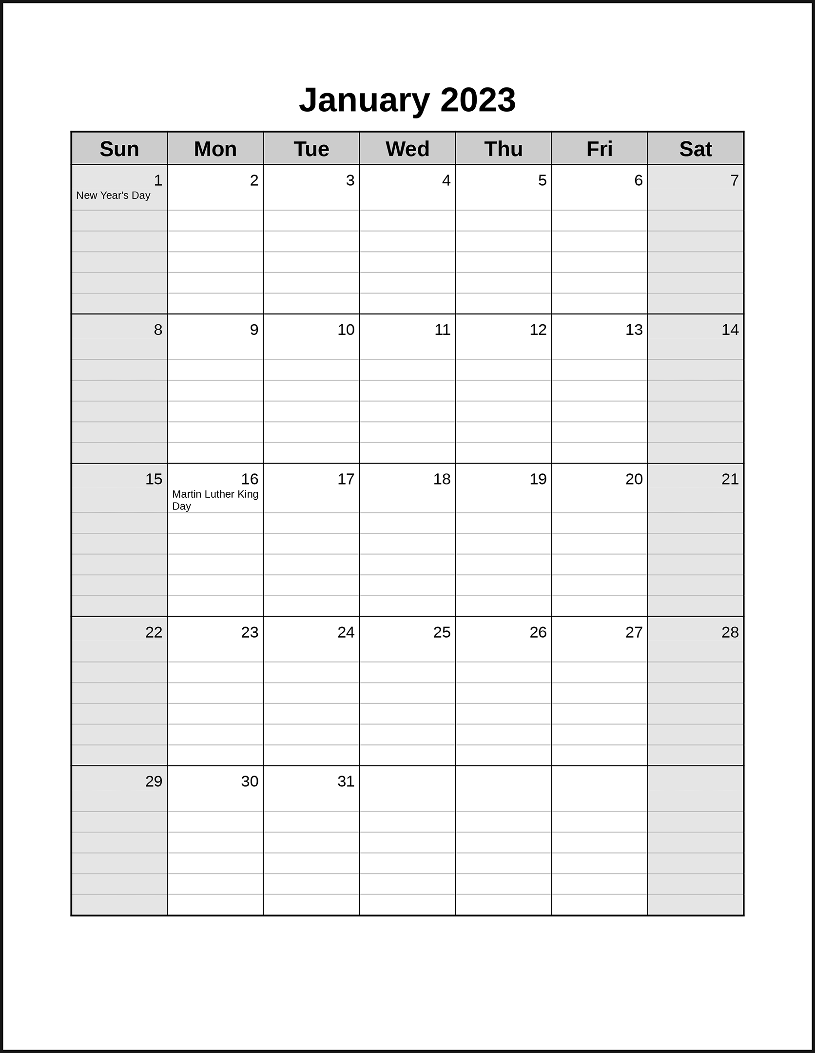 Four Month Printable Calendar