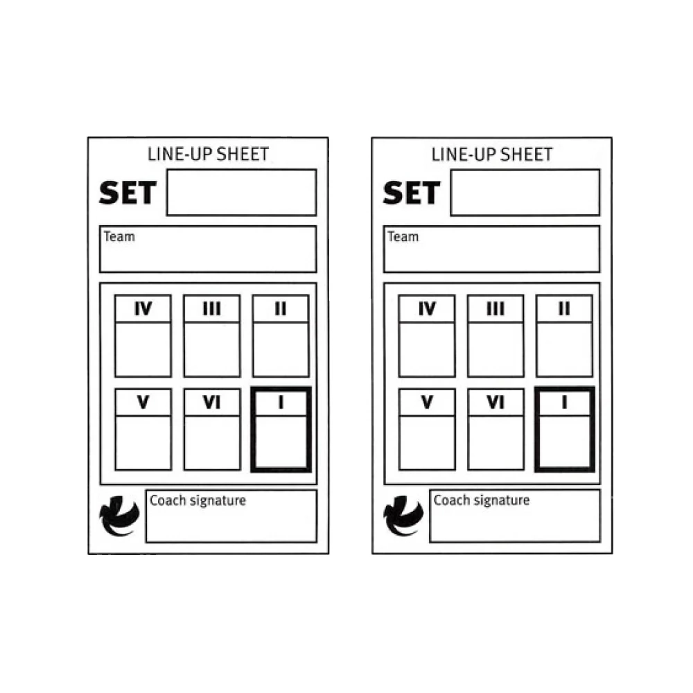 Printable Volleyball Roster Sheet