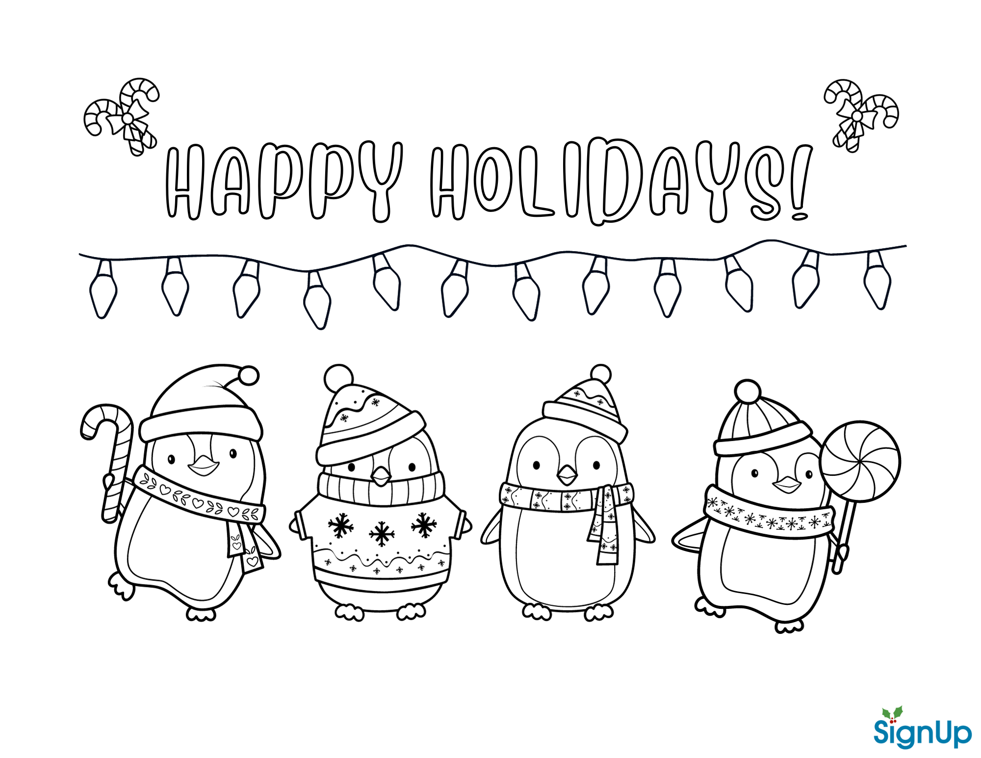 Holiday Printable Worksheets