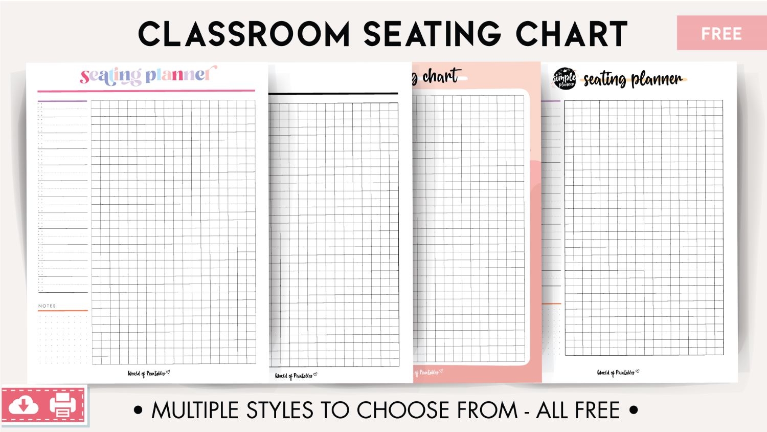 Printable Class Chart