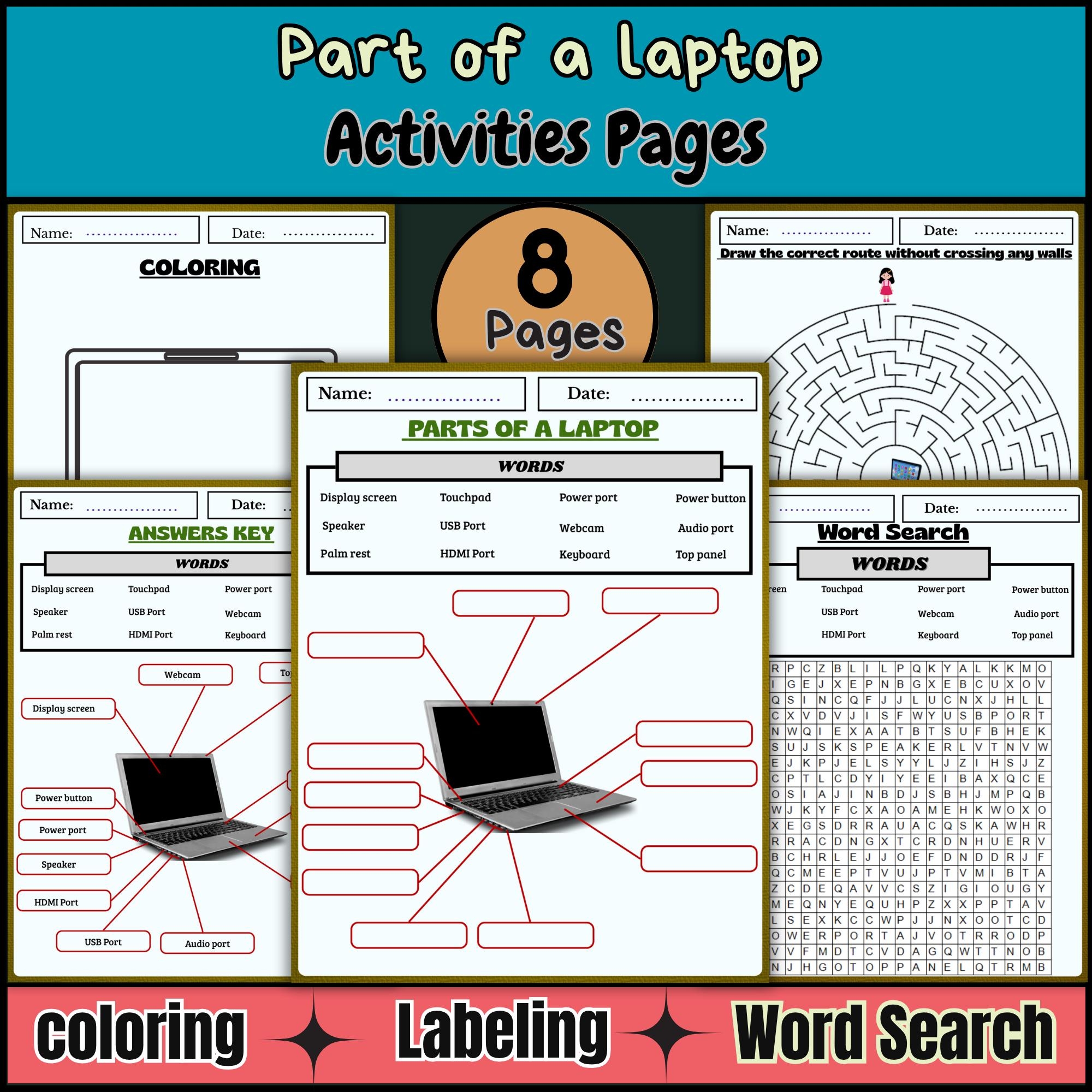 Computer Worksheets Printables