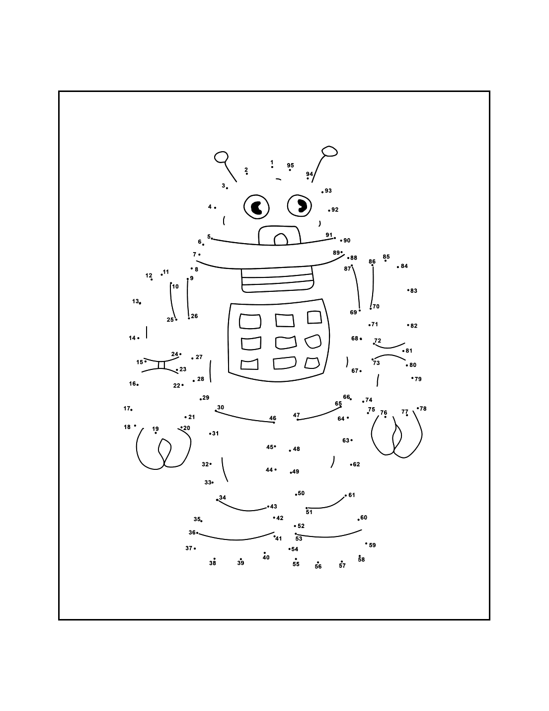 Free Printable Connect The Dots Worksheets