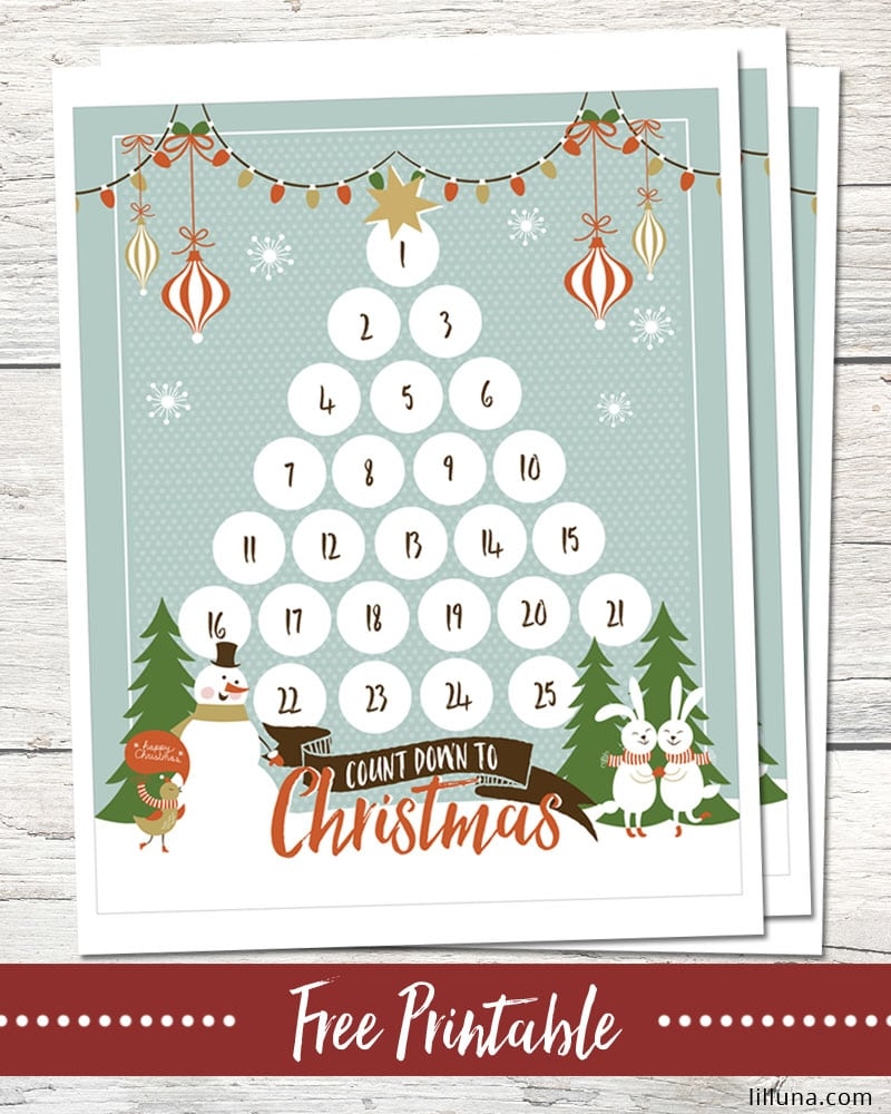 Countdown To Christmas Printable Let s DIY It All With Kritsyn Merkley